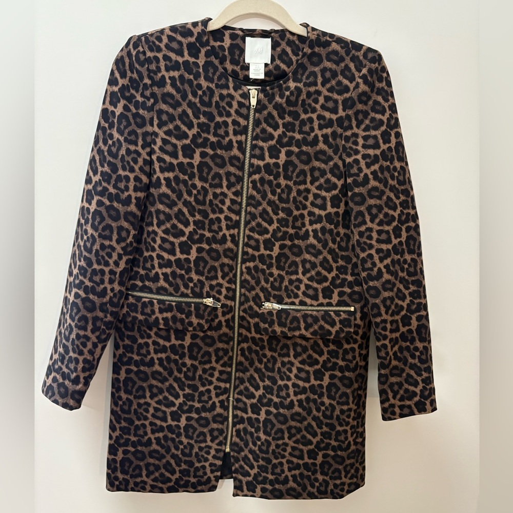 H&M Leopard Print Women's Jacket
